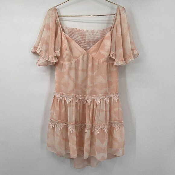 Sachin & Babi Melanie Pink Shibori Dress NWT - Picture 3 of 13